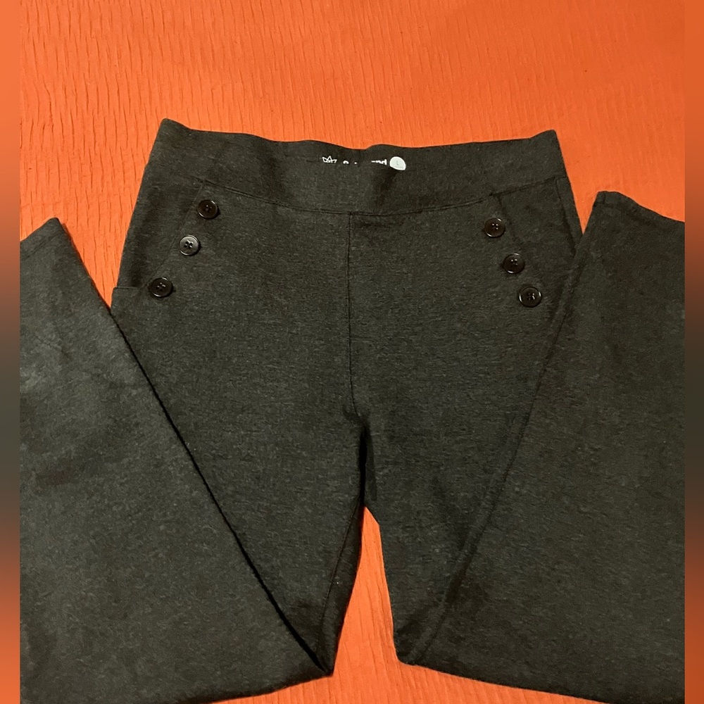 Betabrand Charcoal Pants woman